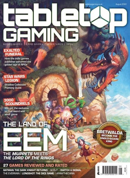 Tabletop Gaming – August 2022 Cover