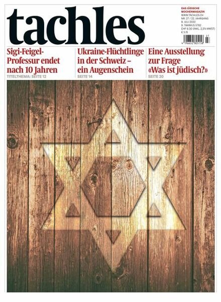tachles – 08 Juli 2022 Cover