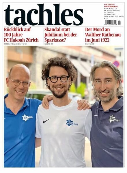 tachles – 24 Juni 2022 Cover