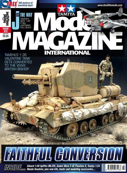 Tamiya Model Magazine – Issue 322 – August 2022 Cover