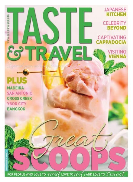 Taste & Travel International – July 2022 Cover