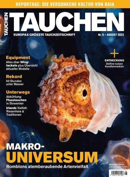 Tauchen – August 2022 Cover