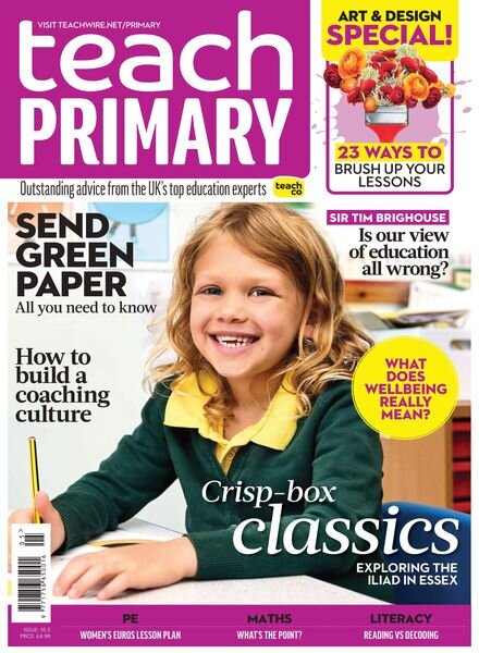 Teach Primary – July 2022 Cover