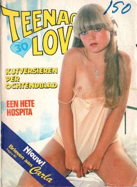 Teenage Love – n. 30 1981 Cover