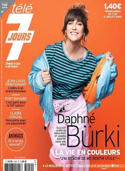 Tele 7 Jours – 08 juillet 2022 Cover
