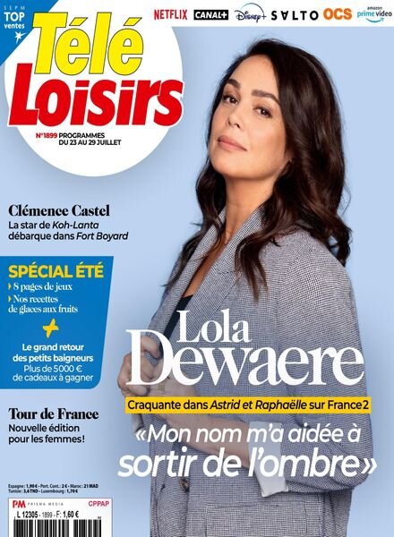 Tele Loisirs – 18 Juillet 2022 Cover