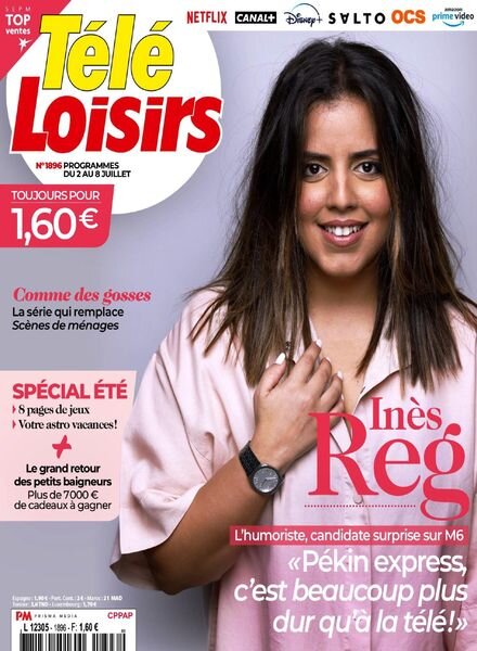 Tele Loisirs – 27 Juin 2022 Cover