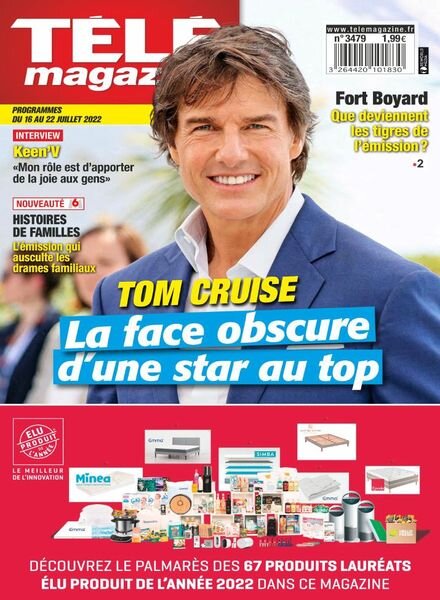 Tele Magazine – 16 Juillet 2022 Cover