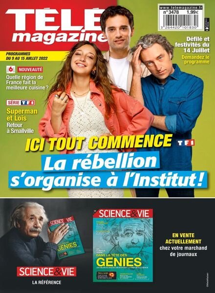 Tele Magazine – 9 Juillet 2022 Cover