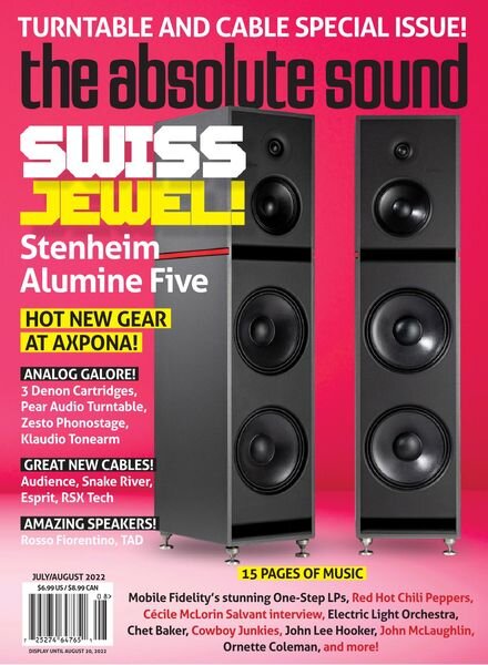 The Absolute Sound – July-August 2022 Cover