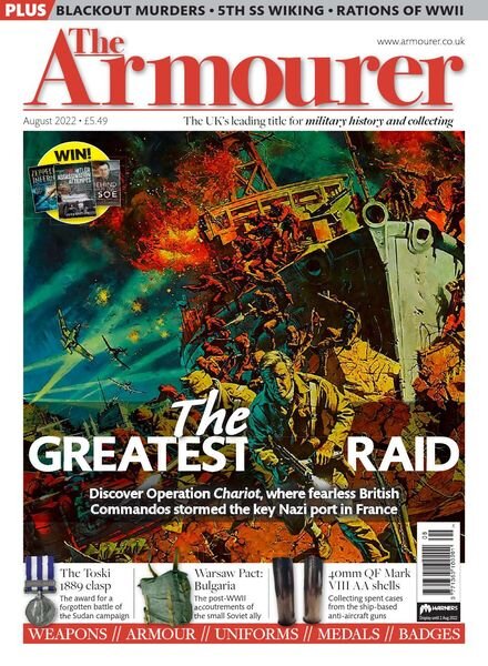The Armourer – August 2022 Cover