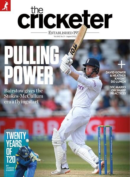 The Cricketer Magazine – August 2022 Cover