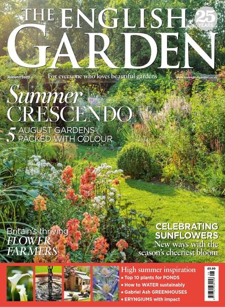 The English Garden – August 2022 Cover