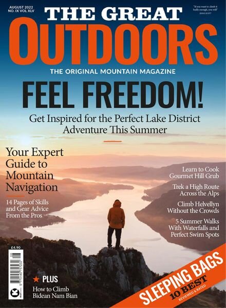 The Great Outdoors – August 2022 Cover