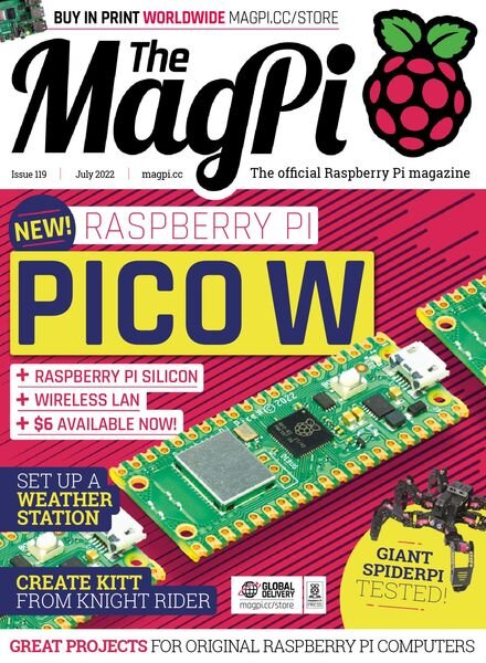 The MagPi – July 2022 Cover