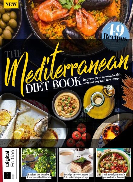 The Mediterranean Diet Book – 2nd Edition 2022 Cover