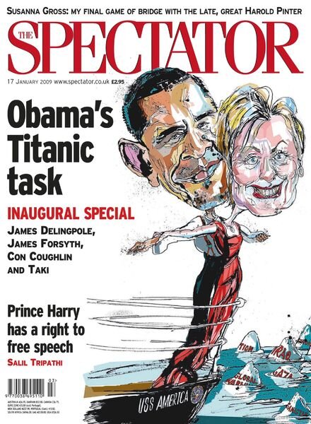 The Spectator – 17 January 2009 Cover