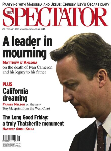 The Spectator – 28 February 2009 Cover