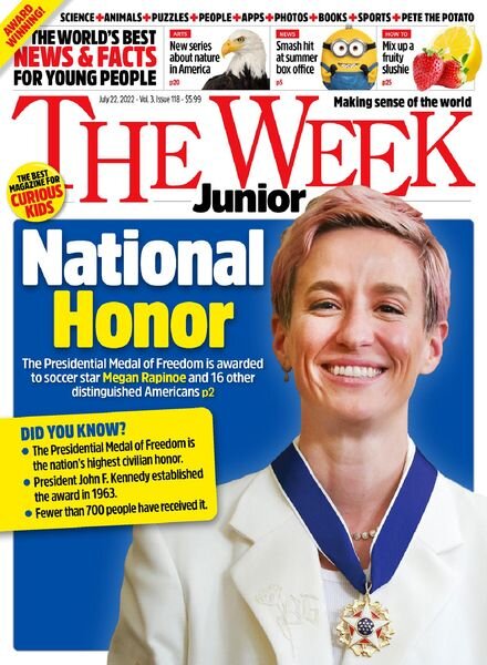 The Week Junior USA – 22 July 2022 Cover
