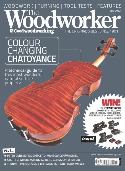 The Woodworker & Woodturner – July 2022 Cover