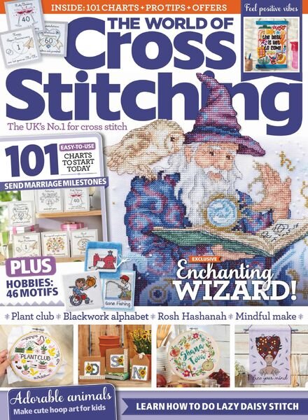 The World of Cross Stitching – September 2022 Cover