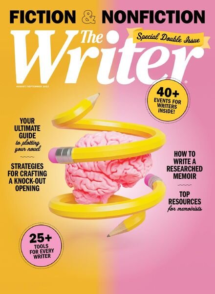 The Writer – August 2022 Cover