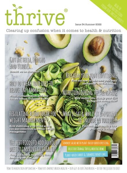 Thrive Magazine – June 2022 Cover