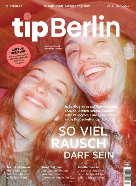 tip Berlin – 22 Juni 2022 Cover