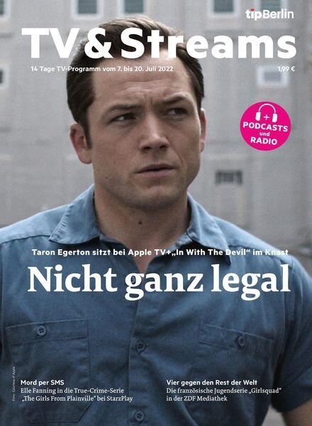 tipBerlin TV & Streams – 05 Juli 2022 Cover