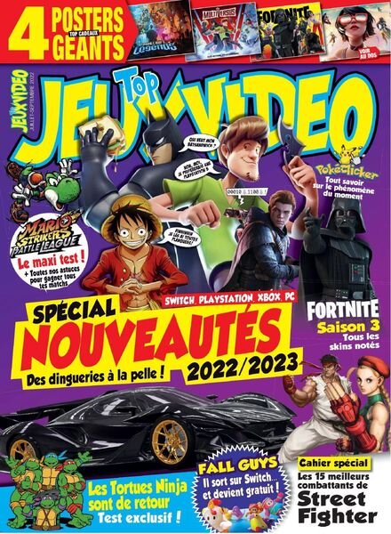 Top Jeux Video – Juillet-Septembre 2022 Cover