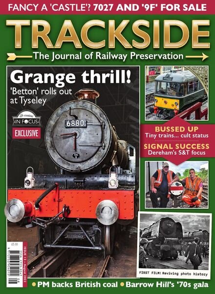 Trackside – Issue 13 – August 2022 Cover