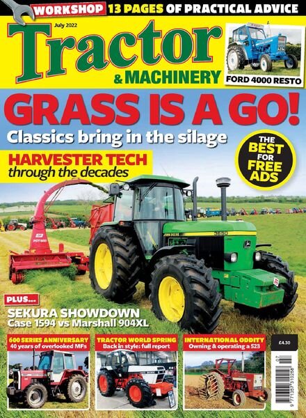 Tractor & Machinery – July 2022 Cover