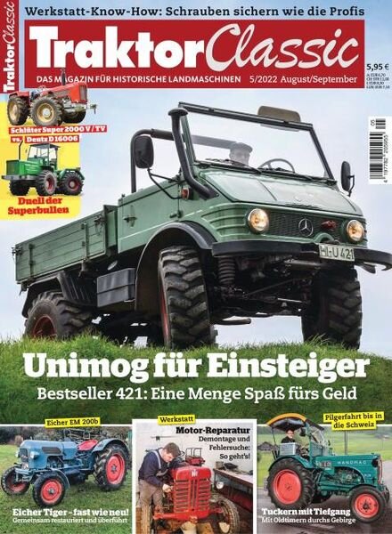 Traktor Classic – Juli 2022 Cover