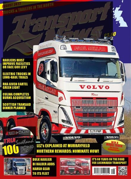 Transport News – August 2022 Cover