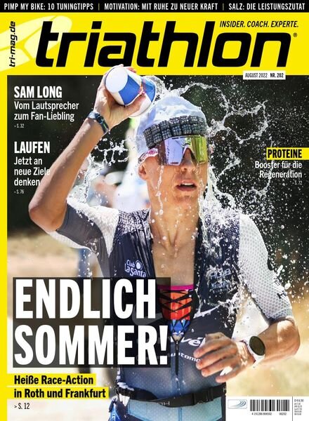 Triathlon Germany – August 2022 Cover
