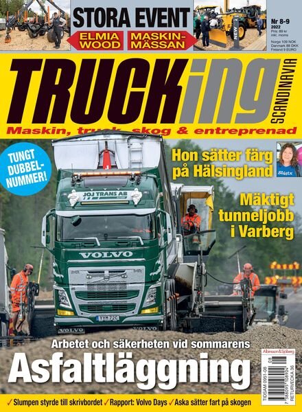 Trucking Scandinavia – juli 2022 Cover