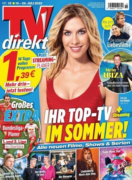 TV Direkt – 08 Juli 2022 Cover