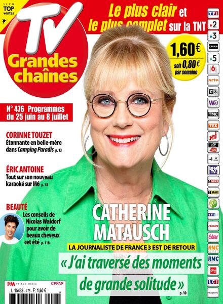 TV Grandes chaines – 25 Juin 2022 Cover