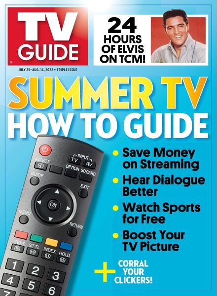 TV Guide – 25 July 2022 Cover