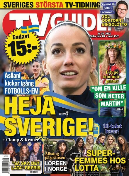TV-Guiden – 05 juli 2022 Cover