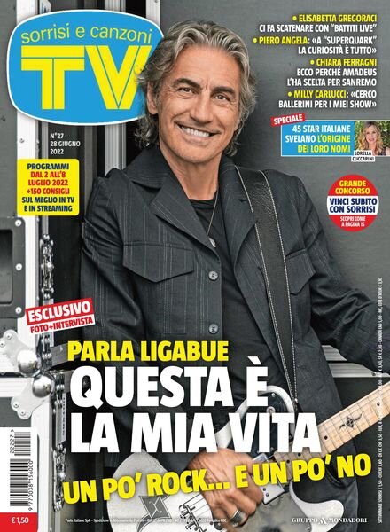 TV Sorrisi e Canzoni – 28 giugno 2022 Cover