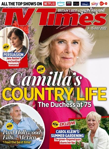 TV Times – 09 July 2022 Cover