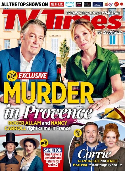 TV Times – 16 July 2022 Cover