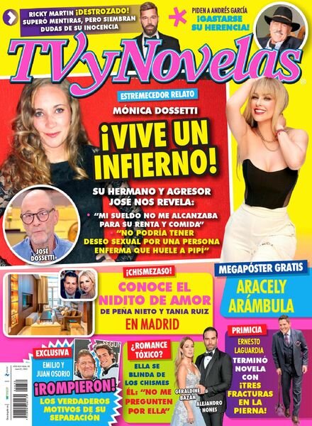 TVyNovelas Mexico – 25 julio 2022 Cover