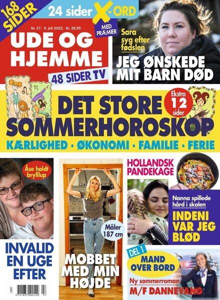 Ude og Hjemme – 06 juli 2022 Cover