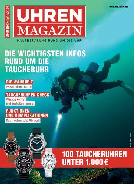 Uhren Magazin – Juli 2022 Cover