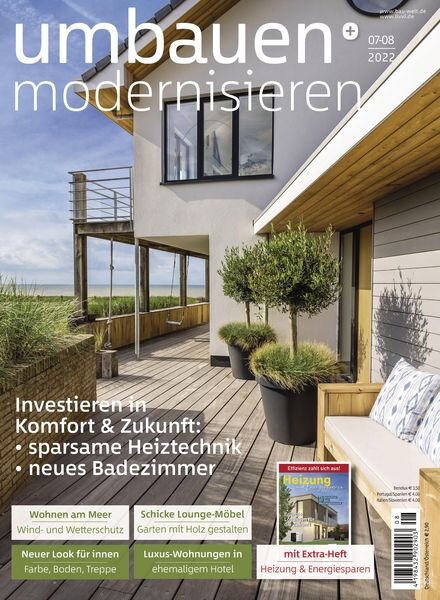 Umbauen + Modernisieren – Juni 2022 Cover