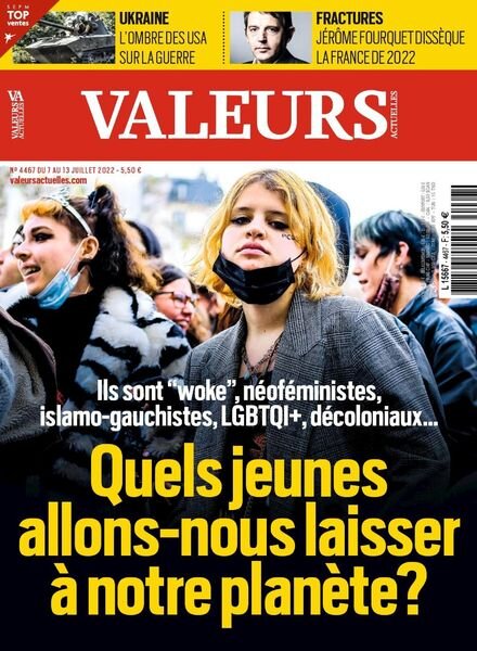 Valeurs actuelles – 07 juillet 2022 Cover