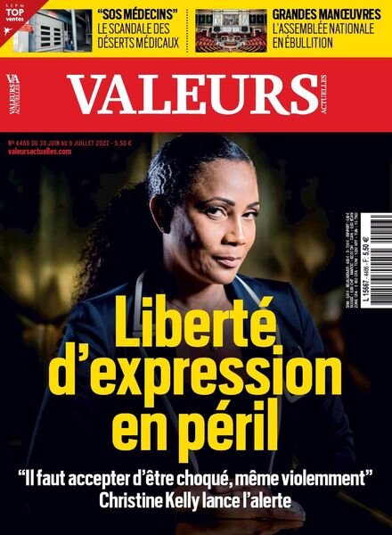 Valeurs actuelles – 30 juin 2022 Cover
