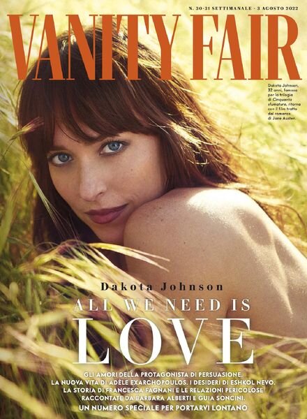 Vanity Fair Italia – 03 agosto 2022 Cover